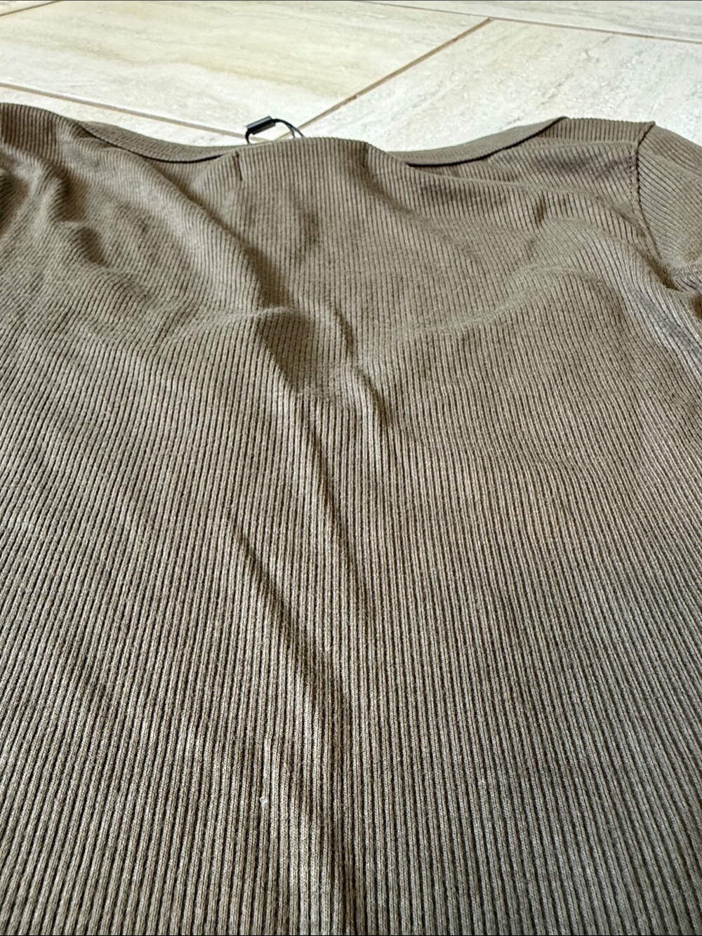 NWT Joah Brown Henley Long Sleeve Top - Picture 16 of 16